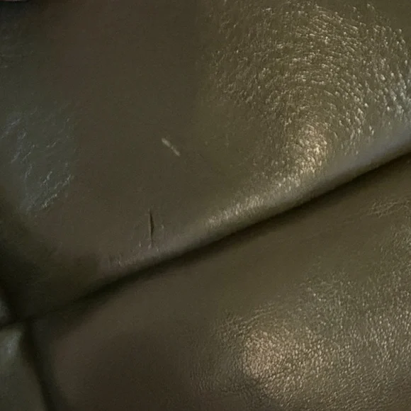 Clare V green leather zip tote bag Le Zip - Picture 9 of 9